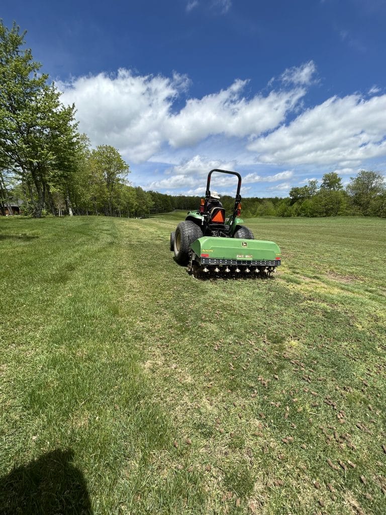 lodestone fairway aerification spring 2025