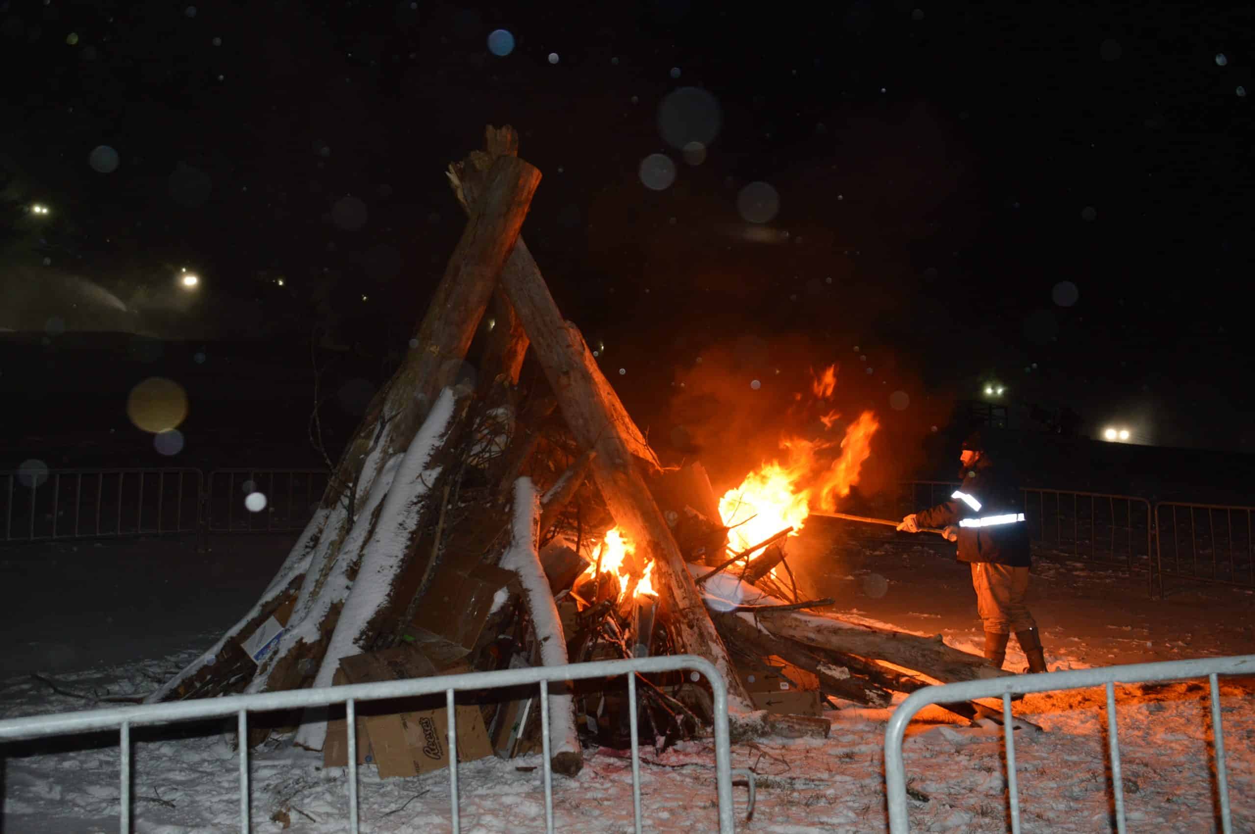 Large Fire